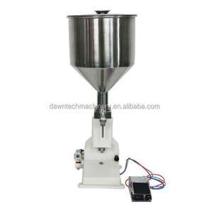 Machine de remplissage pneumatique pour crème, shampoing, pâte cosmétique, sauce au sésame, sauce à la viande, ketchup, miel, beurre, beurre de cacahuète, jus, lait - Product Image 2