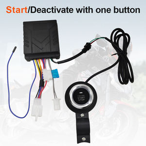 Baru Kualitas Tinggi 2 Remote Control Mesin Mulai Satu Klik Tombol Tekan Mulai Ponsel APP BT PKE Sistem <span class=keywords><strong>Alarm</strong></span> Sepeda Motor - Product Image 3