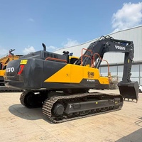 Excavator Bekas Volvo EC480DL Murah, Original, Hidrolik, Crawler, 48 Ton, Siap Pakai, Dijual