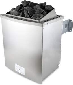 Poêle de sauna SULENO en cèdre rouge massif moderne, 9,0 <span class=keywords><strong>kW</strong></span>, commande de sauna sélectionnable, pierres de sauna de <span class=keywords><strong>20</strong></span> kg, chauffage pour appartement, villa - Product Image 6