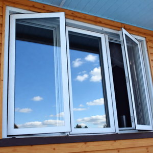 Fenêtre à ouverture horizontale, fenêtres en aluminium pour villa, fenêtres coulissantes en aluminium, fenêtre à battant, fenêtre à auvent en aluminium antivol - Product Image 6