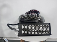 Câble multipaire XLR 8/12/16/20/24/28/32/40 canaux, boîtier de scène, câble Medusa, câble audio et d'alimentation mâle-femelle pour microphones multiples