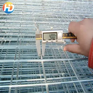 安平供应商不锈钢铁丝网面板镀锌Pvc涂层50x50mm建筑用电焊网面板