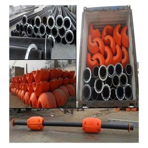 Tùy chỉnh pe100 <span class=keywords><strong>HDPE</strong></span> cát Nạo Vét ống nhựa mật độ cao đường ống nổi cho xả bùn cát giá cả cạnh tranh - Product Image 4