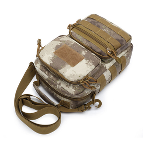 Mini Bolsa Táctica M10 con Correa de Hombro y Correa Molle para Ciclismo, Senderismo y Deportes al Aire Libre, Ligera e Impermeable - Product Image 6