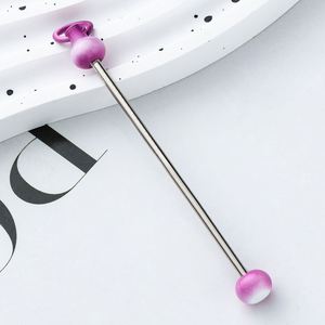 ชุดทำพวงกุญแจโลหะ DIY ทนทาน พิมพ์ลายสกรีนไล่สีรุ้ง สำหรับงานฝีมือ ของขวัญงานปาร์ตี้ - Product Image 3