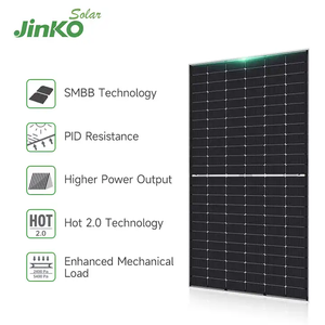Panneaux solaires JinkoSolar 605-625W PERC Tiger Neo N-Type Mono Bifacial Dual Glass pour système d'énergie solaire commercial sur toiture - Product Image 3