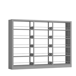 Estantería de Metal profesional de doble cara para bibliotecas, escuelas, supermercados, diseño plegable para áreas de comedor - Product Image 3