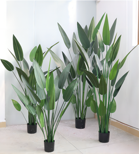 اصنعي استوائي محاكاة شجرة فروع نخيل بلاستيكية لحفلات الزفاف وعيد الميلاد وعيد الفصح ديكور للاستخدام الهندسي لمراكز التسوق - Product Image 3