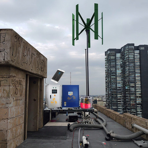 Hoàn Thành đơn vị tiếng ồn miễn phí thấp bắt đầu tốc độ gió Trọng lượng nhẹ Single phase Máy phát điện gió 3kw 5KW Tua Bin Gió thẳng đứng cho nhà - Product Image 2