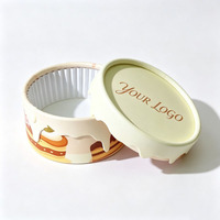 Boîte d'emballage personnalisée en carton recyclable de qualité alimentaire pour biscuits, cupcakes, snacks, chocolats, beignets