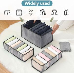 Washable Closet Organizers for Drawers Foldable Closet Drawer Organizer Portable <b>Wardrobe</b> Clothes Organizer - Product Image 4