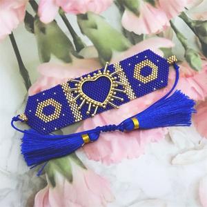 Bracelets de perles de rocaille <span class=keywords><strong>Miyuki</strong></span> de style vintage faits à la main bijoux de mode pour femmes en <span class=keywords><strong>pierre</strong></span> naturelle ODM approvisionnement en gros cadeau parfait - Product Image 5