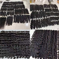 Lots de Cheveux Brésiliens Double Drawn 12A de Haute Qualité, Cuticules Alignées, Vente en Gros, 100% Cheveux Humains Non Traités
