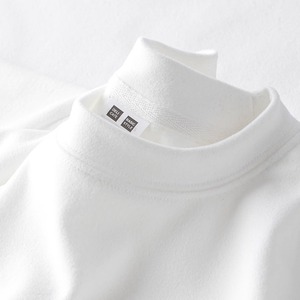 <span class=keywords><strong>Maglia</strong></span> Termica Imbottita in Velluto Tedesco da Uomo, Nuova Collezione Autunno Inverno, Girocollo a Maniche Lunghe con Trattamento Anti-piega, Tinta Unita - Product Image 2
