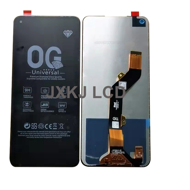 Wholesale Price 6.78'' for Infinix Hot 10 X682 X682B X682C LCD Display With Touch Screen Digitizer Assembly Sensor Replacement
