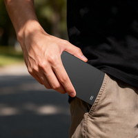 Chargeur sans fil ultra-magnétique personnalisé avec logo, 5000 mAh, 15 W, charge rapide, pour iPhone