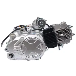 Hot Bán Hai Bánh Xe Máy Đặc Biệt Aircooled Ngang 110cc Điện Bắt Đầu Tự Động Ly Hợp Xe Máy Động Cơ Lắp Ráp