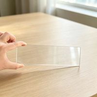 Verre trempé anti-reflets, surface givrée anti-interférence, panneau sur mesure haute transparence