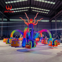 Nouvelle Conception Manège Poulpe Volant pour Parc d'Attractions, Machine de Jeu Rotative Poulpe pour Centre Commercial