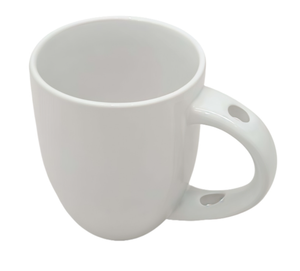 Taza de Cerámica Blanca Personalizable al por Mayor con Cuchara, Taza de Café Blanca para Sublimación con Cuchara para Regalos Promocionales - Product Image 4