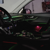Kit d'éclairage d'ambiance intérieur LED Symphony 256 couleurs pour Audi Q7 2016-2025 – Accessoires d'éclairage d'ambiance