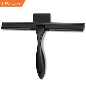 Tùy chỉnh nhỏ cao su Silicone kim loại xe lưỡi gạt nước làm sạch kính vòi hoa sen giống cây chổi phòng tắm làm sạch kính cửa sổ gạt nước giống cây chổi