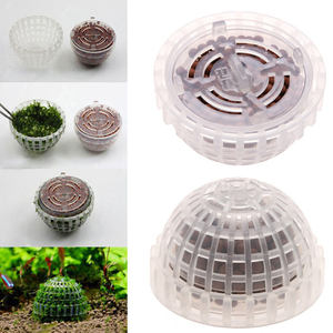 Boule de mousse pour filtration et décoration, plante d'aquarium en plastique <span class=keywords><strong>Marimo</strong></span>, algues, poissons, crevettes, ornement de réservoir, économie d'énergie, ultra silencieux, heureux - Product Image 2