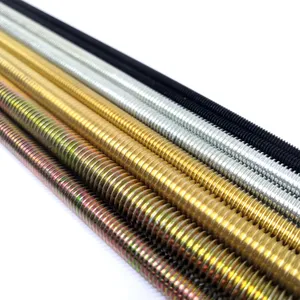 כיתה 10.9 מוט b7 מוט הברגה 2 מטר הברגה כבד עבור תיקון קרן עץ - Product Image 2