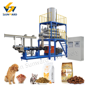 Ligne de production d'aliments secs pour animaux domestiques Équipement d'usine Machine de fabrication d'aliments pour chiens Machines d'extrudeuses - Product Image 1