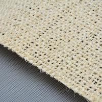 Tissu en sisal tissé blanc blanchi 8x7 pour griffoirs pour chats et roues de polissage pour chaussures et jouets