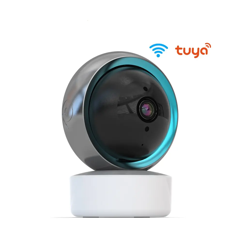 Telecamera di videosorveglianza Wifi da 5mp CCTV HD visione notturna Audio bidirezionale Auto Tracking Cloud Smart Home Camera Tuya IP Camera