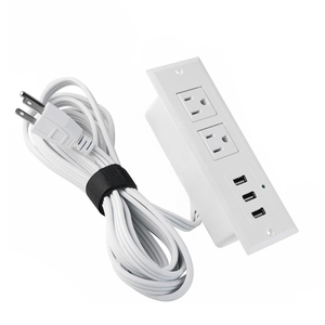 Einbau-Steckdosen leiste Desktop-Kraftwerk Möbel Unterputz-Schreibtisch steckdose Einbau-Steckdose für Beistell tisch Sofa tisch - Product Image 1