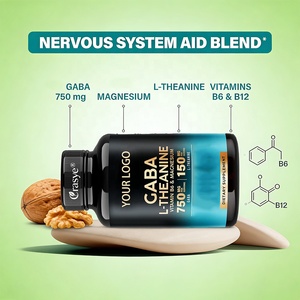 Oem/odm להתאמה אישית קפסולות עם טבעי l-theanine 150 תמצית שינה & תמיכת רוח-קפסולות שינה טבעוניות - Product Image 2