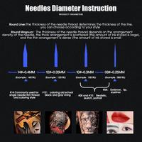 Proveedor Profesional de Agujas de Tatuaje Desechables Permanentes y Económicas 9M1