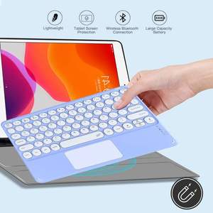 Teclado Inalámbrico Recargable Portátil con Touchpad Metálico Flotante para iPad Air 4 5 6 7 Pro 11 12.9 13 Pulgadas 2024 - Product Image 6