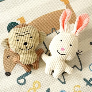 Pet Squeak Toys <b>Plush</b> Chewable Animal Sound Making Dog <b>Cat</b> Indoor Playtoy - Product Image 3