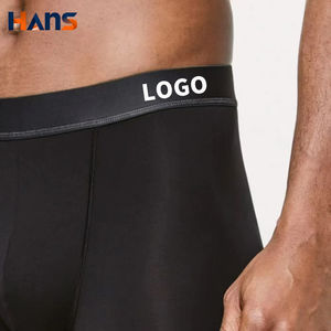 Nouvelle marque Lu, sous-vêtements pour hommes à fond plat personnalisés, sans trace, confortables <span class=keywords><strong>et</strong></span> respirants, boxers en boîte - Product Image 5