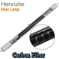 Lampe chauffante infrarouge à quartz en fibre de carbone électrique d'extérieur, modèle 2019, la plus vendue