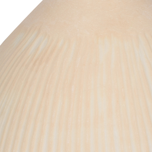 Vaso decorativo in vetro con rigature verticali per soggiorno, camera da letto, ufficio, decorazione da tavolo - Product Image 4
