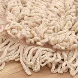MSJ Recharges de têtes de balai plat en coton blanc, carrées, amovibles et lavables, pour le nettoyage des sols intérieurs, économiques - Product Image 5