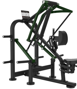 Máquina de gimnasio profesional para entrenamiento de fuerza: curl de bíceps con carga de placas, kickback de piernas y press de <span class=keywords><strong>pecho</strong></span>. - Product Image 6