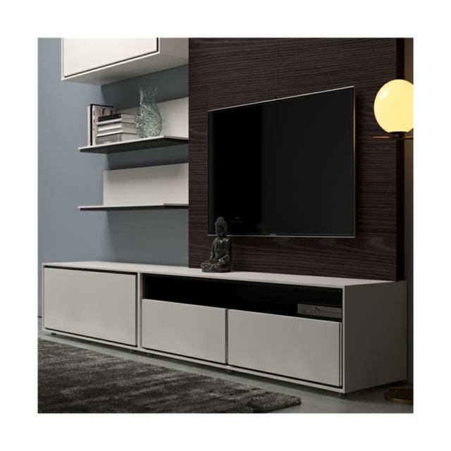 Modern Design Solid Wood Modular Living Room Cabinets Stand TV Cabinet Home Usage Craft Storage Units Tv Cabinet