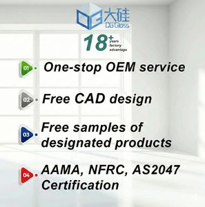 Ventanas de Doble y Triple Vidrio, Ventana Arqueada Grande Negra, Ventana Panorámica de Piso a Techo, Ventana Fija, Ventanas Arqueadas de Aluminio - Product Image 6