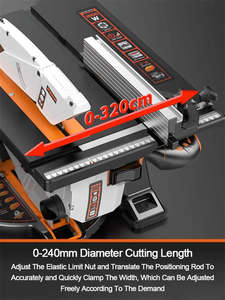 Sierra <span class=keywords><strong>de</strong></span> <span class=keywords><strong>mesa</strong></span> <span class=keywords><strong>de</strong></span> carpintería láser <span class=keywords><strong>de</strong></span> 45 grados, máquina <span class=keywords><strong>de</strong></span> <span class=keywords><strong>corte</strong></span> <span class=keywords><strong>de</strong></span> madera, sierra compuesta con <span class=keywords><strong>mesa</strong></span> deslizante para carpintería - Product Image 4