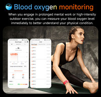 Bracelet connecté de fitness et de santé ODM OEM ETQ13 avec ECG, NFC, HRV, SpO2, analyse du sommeil, rappel d'appels et de messages, suivi d'activité, autonomie de 10 jours