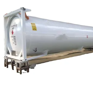 Low Price 20m3 Liquid Oxygen/LCO2 ISO Tank Container For Transport Company Storage
