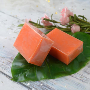 Base de jabón de zanahoria de glicerina orgánica de etiqueta privada para aclarar y exfoliar la piel <span class=keywords><strong>Jabon</strong></span> Tocador Sapone Fabricación - Product Image 2