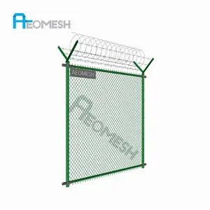 Aeomesh Pvc Gecoate Golfbal Bescherming Kettingschakel Hek Decoratieve Kettingschakel