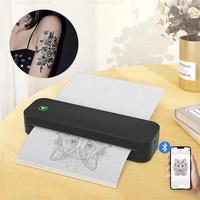 Imprimante thermique portable A4, imprimante mobile sans fil Bluetooth, vente en gros pour les voyages et le bureau
